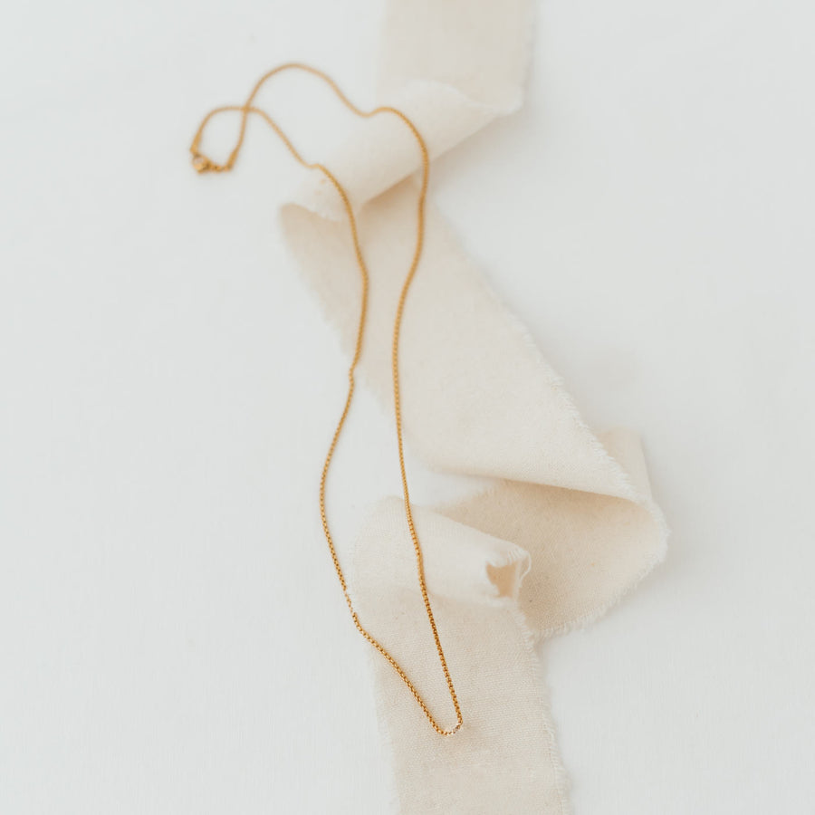 Box Chain Halskette (stainless steel)