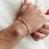 Line Chain Bracelet for Men
