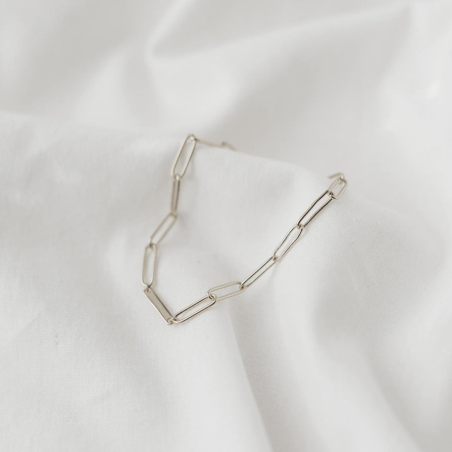 Family Chain Bracelet Silver