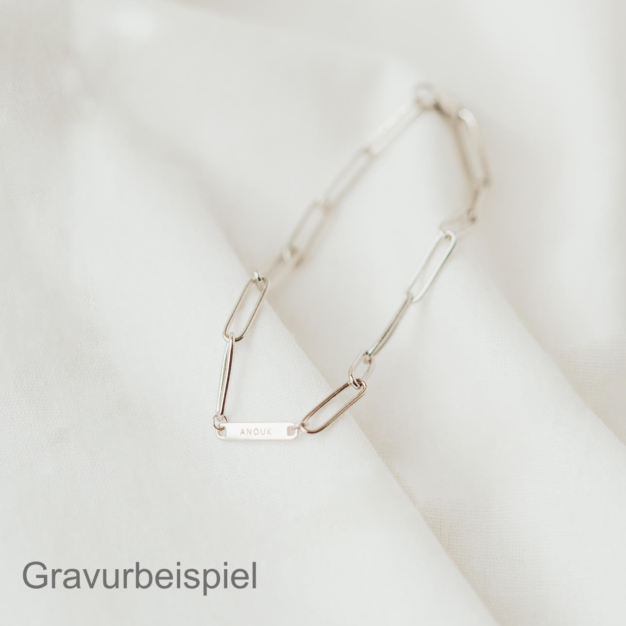 Family Chain Bracelet Silver