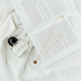 Gold Engrave Necklace (375 Gold) - So Loved Manufacture