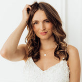 Gold Engrave Necklace (375 Gold) - So Loved Manufacture