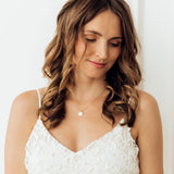 Gold Engrave Necklace (375 Gold) - So Loved Manufacture