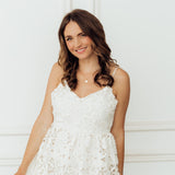 Gold Engrave Necklace (375 Gold) - So Loved Manufacture