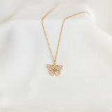 Springsale 26 - Butterfly Rosé Necklace