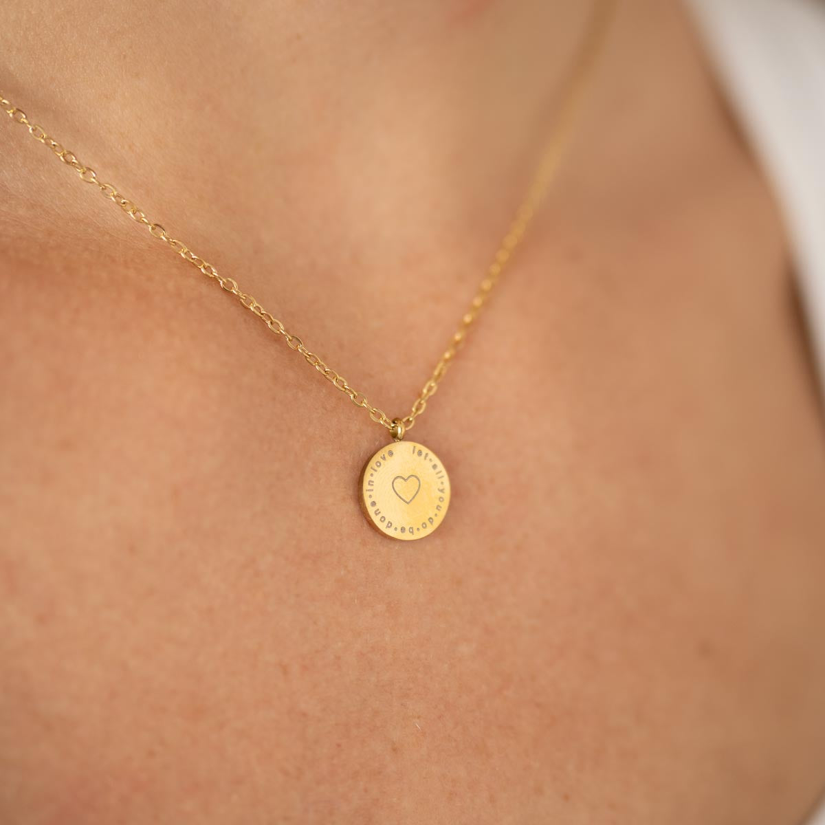 Summersale - Let All You Do With Love - Necklace