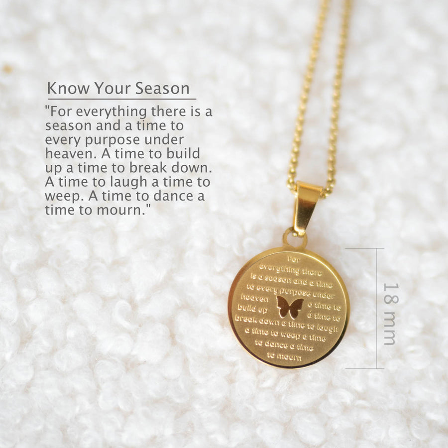 Know Your Season - Necklace