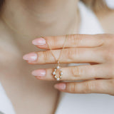 Pearl Frame Necklace