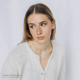 Double Ring Necklace