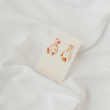 Flower Oval Small | Ohrringe für €16.99 von So Loved Manufacture