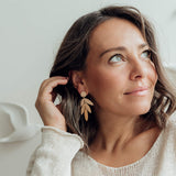 Sand Leaf | Ohrringe für €29.99 von So Loved Manufacture