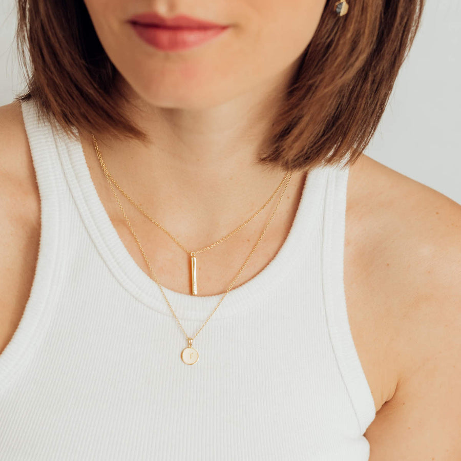 Bar Necklace (925er Silber) | Kette für €49.99 von So Loved Manufacture