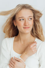 Side Cross Bracelet (Gold Vermeil) | Armband für €39.99 von So Loved Manufacture