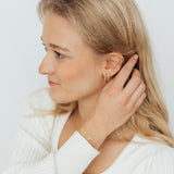 Side Cross Bracelet (Gold Vermeil) | Armband für €39.99 von So Loved Manufacture