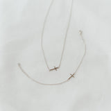 Side Cross Bracelet (Gold Vermeil) | Armband für €39.99 von So Loved Manufacture