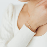 Side Cross Necklace (Gold Vermeil) | Kette für €49.99 von So Loved Manufacture