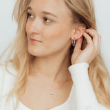 Side Cross Necklace (Gold Vermeil) | Kette für €49.99 von So Loved Manufacture