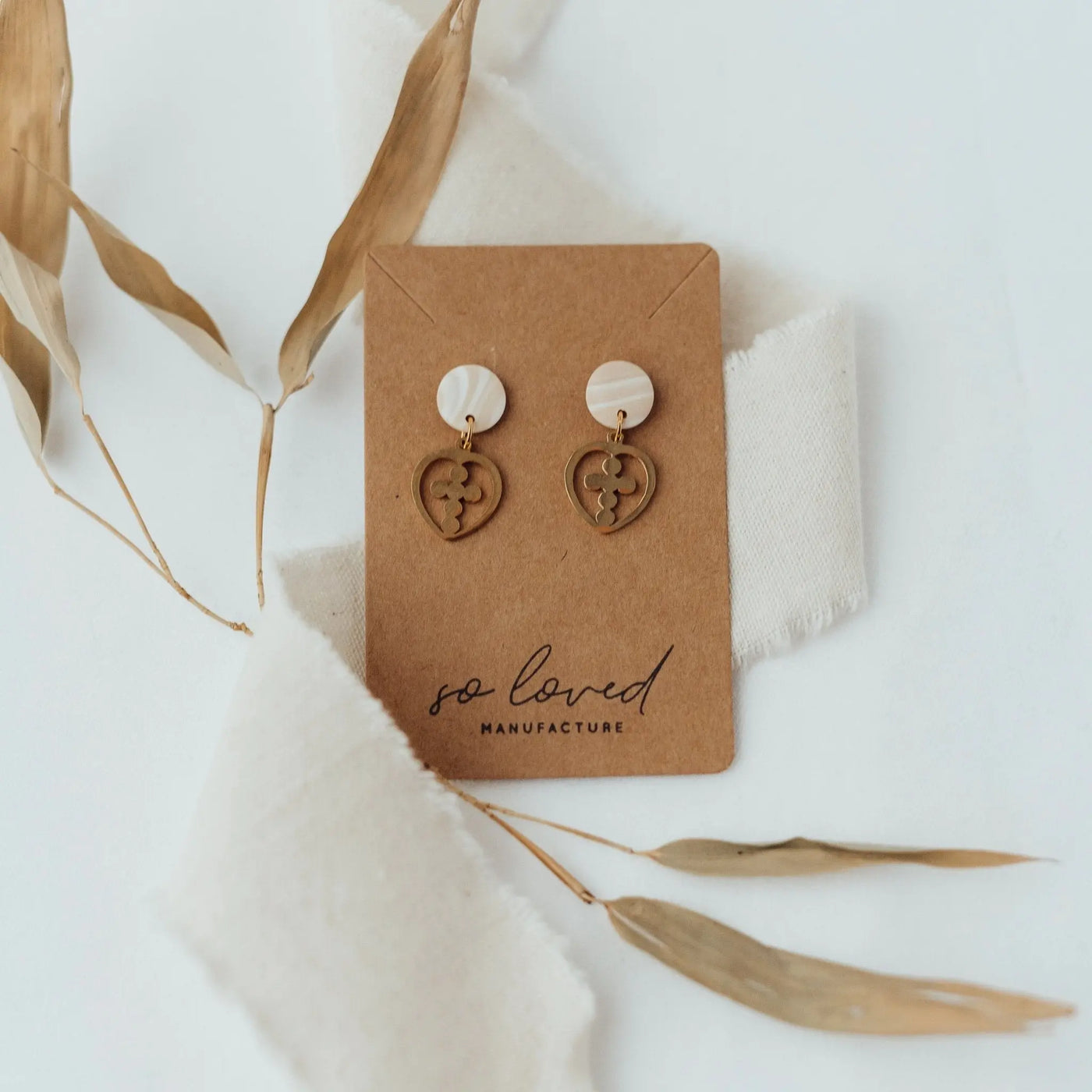 Alive Heart | Ohrringe für €14.99 von So Loved Manufacture