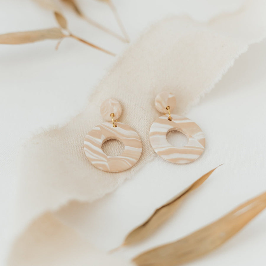 Circle Small (with cutout) | Ohrringe für €17.99 von So Loved Manufacture