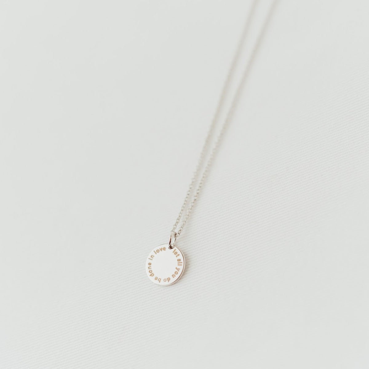 Coin Engrave Necklace | Kette für €49.99 von So Loved Manufacture