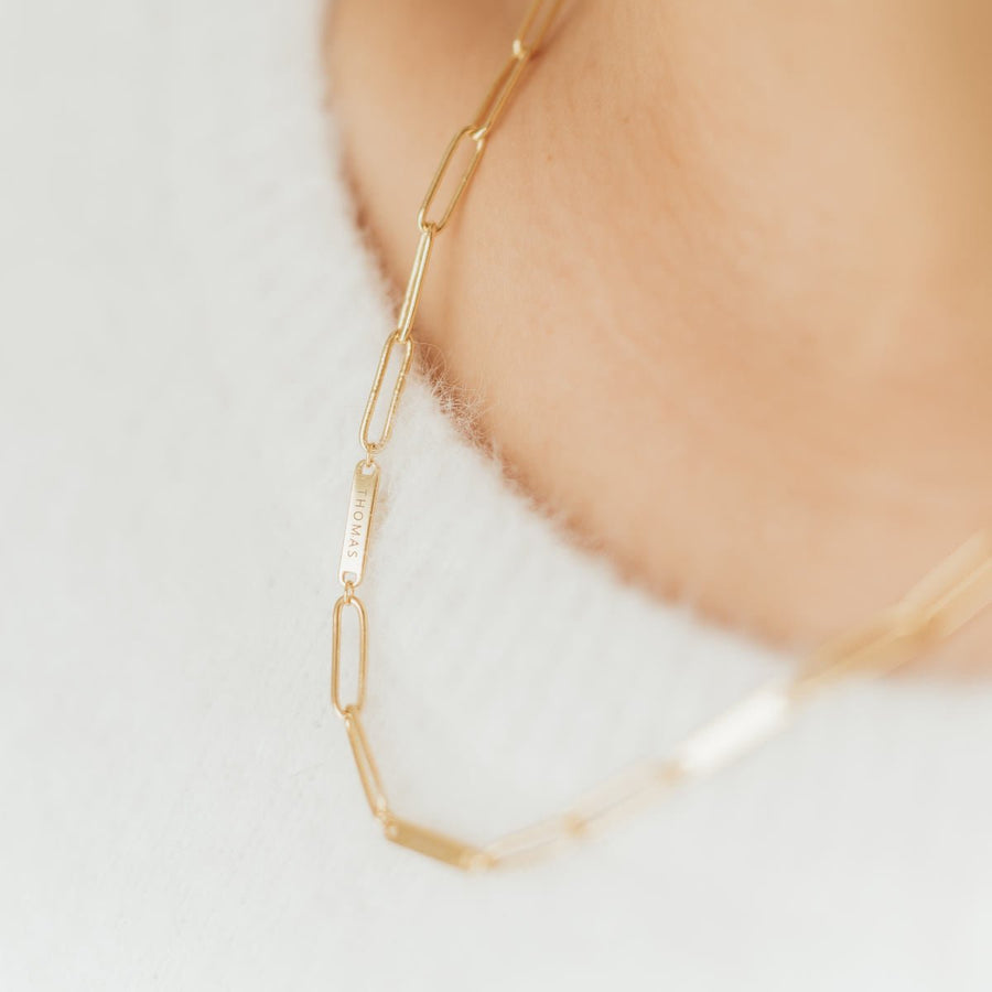 Family Chain Necklace Gold | Kette für €69.99 von So Loved Manufacture