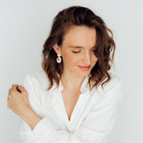 Flower Oval Small | Ohrringe für €16.99 von So Loved Manufacture