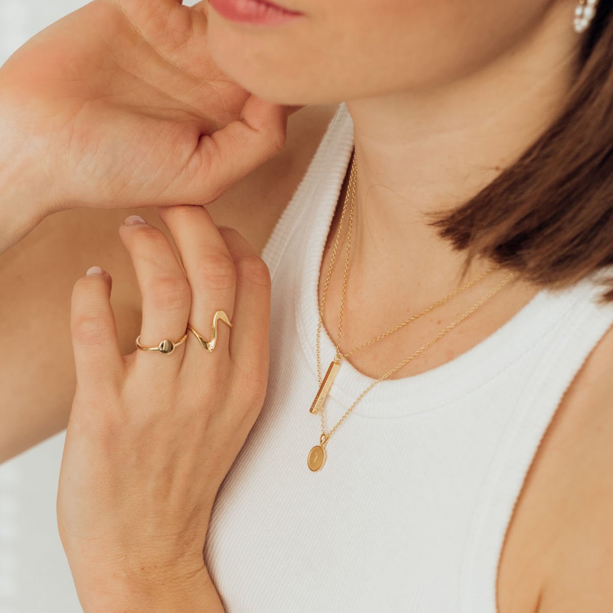 Letter Necklace | Kette für €39.99 von So Loved Manufacture