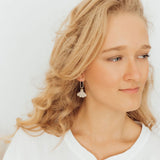 Nude Flower | Ohrringe für €19.99 von So Loved Manufacture