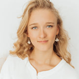 Nude Flower | Ohrringe für €19.99 von So Loved Manufacture