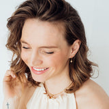 Shell Hoops | Ohrringe für €19.99 von So Loved Manufacture