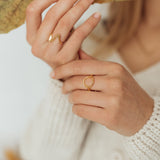 Wave Ring (Gold Vermeil) | Ringe für €39.99 von So Loved Manufacture