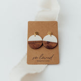 Wooden Circle | Ohrringe für €19.99 von So Loved Manufacture