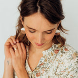 Wooden Circle | Ohrringe für €19.99 von So Loved Manufacture