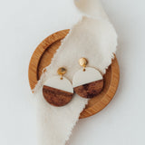 Wooden Circle | Ohrringe für €19.99 von So Loved Manufacture