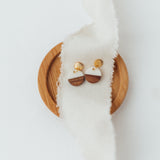 Wooden Circle Small | Ohrringe für €16.99 von So Loved Manufacture