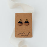Wooden Circle Small | Ohrringe für €16.99 von So Loved Manufacture