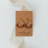 Wooden Circle (with cutout) | Ohrringe für €19.99 von So Loved Manufacture
