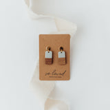 Wooden Square | Ohrringe für €19.99 von So Loved Manufacture