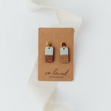 Wooden Square | Ohrringe für €19.99 von So Loved Manufacture
