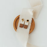 Wooden Square | Ohrringe für €19.99 von So Loved Manufacture