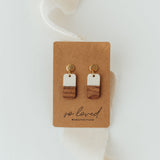 Wooden Square | Ohrringe für €19.99 von So Loved Manufacture