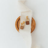 Wooden Square | Ohrringe für €19.99 von So Loved Manufacture