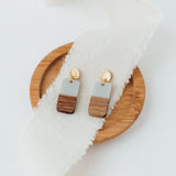 Wooden Square | Ohrringe für €19.99 von So Loved Manufacture