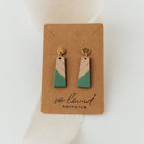 Wooden Trapez | Ohrringe für €19.99 von So Loved Manufacture