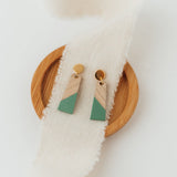 Wooden Trapez | Ohrringe für €19.99 von So Loved Manufacture