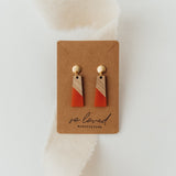 Wooden Trapez | Ohrringe für €19.99 von So Loved Manufacture