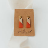 Wooden Trapez | Ohrringe für €19.99 von So Loved Manufacture