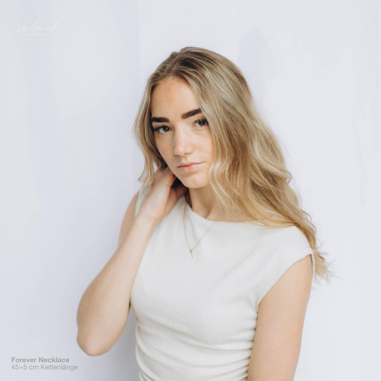 Forever Necklace - Kreuz Halskette
