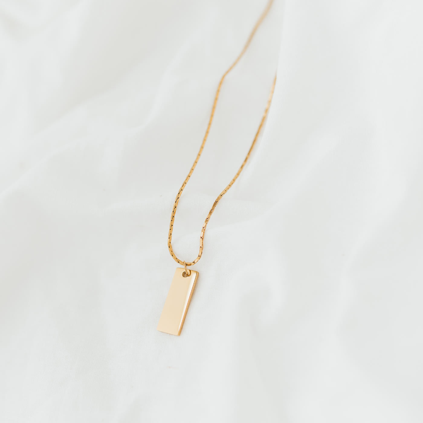Nova Plate Necklace