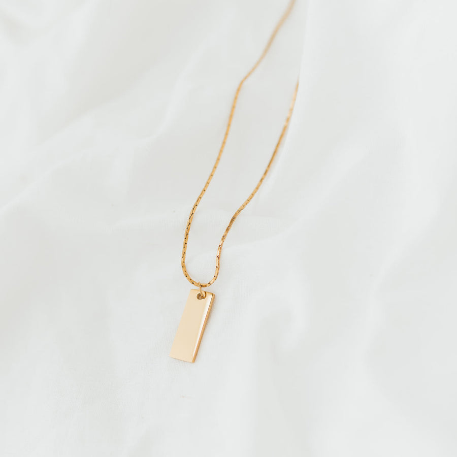 Nova Plate Necklace